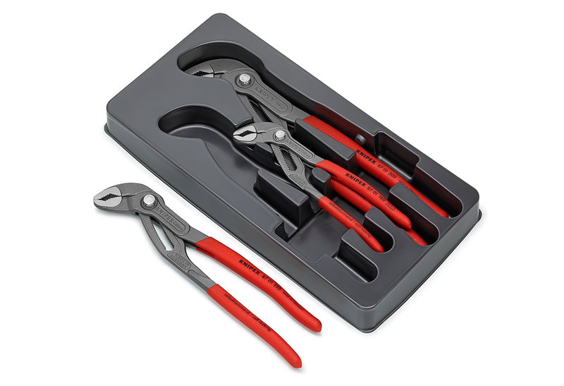 Σετ Γκαζοτανάλιες Knipex Cobra 180mm 2τμχ