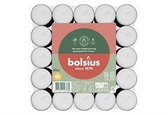 Ρεσώ Bolsius 4 Ωρών 50τμχ Λευκό