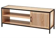 Έπιπλο Τηλεόρασης Μαύρο Μ116xΠ33xY45cm