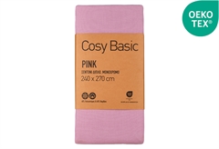 Σεντόνι Διπλό Ionion Cosy Basic Pink 270x240cm