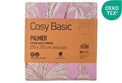 Σεντόνι Υπέρδιπλο Ionion Cosy Basic Palmier 270x270cm