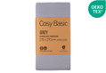 Σεντόνι Υπέρδιπλο Ionion Cosy Basic Grey 270x270cm