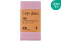 Σετ Μαξιλαροθήκες Ionion Cosy Basic 72x52cm Pink 2τμχ