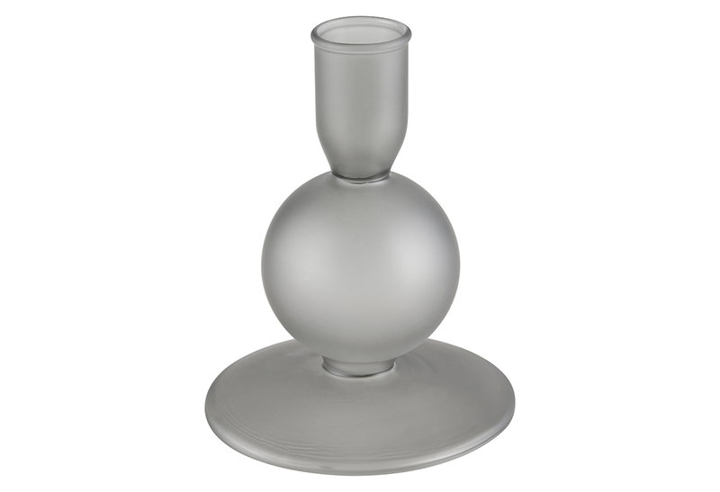 Κηροπήγιο Eglo Living Molume Γκρι 11cm
