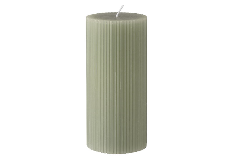 Κερί Eglo Living Manambia Χακί 15cm