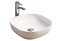 Νιπτήρας Tema Space Επικαθήμενος Λευκός