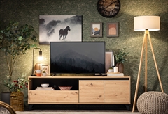 Έπιπλο Τηλεόρασης Forma Ideale Stirling Natural M157xΠ40xY52.5cm