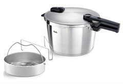 Fissler Vitaquick Premium Χύτρα Ταχύτητας με Καλάθι Ατμού Φ26cm 8lt