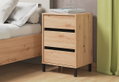 Κομοδίνο Marron Natural Μ48xΠ40xΥ71cm