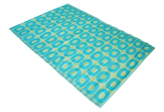 Χαλί Εξωτερικού Χώρου Plastona Pop Art Green Blue 180x120cm