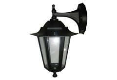 Φανάρι Απλίκα Arte Illumina Κάτω Δέσμη Μαύρο E27