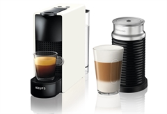 Krups NESPRESSO Original Essenza Mini XN1111V1 Μηχανή Καφέ & Aeroccino White