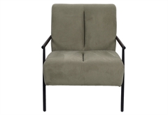 Πολυθρόνα Liberta Kioto Μ76xΠ64xΥ81cm Χακί