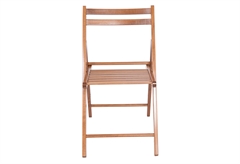 Καρέκλα Πτυσσόμενη M53xΠ42xΥ78cm Καρυδί