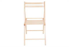 Καρέκλα Πτυσσόμενη M53xΠ42xΥ78cm Natural