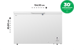 Hisense FC484D4AWLYE Καταψύκτης Μπαούλο