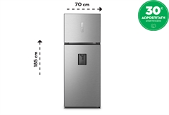 Hisense RT600N4WC2 Ψυγείο Δίπορτο