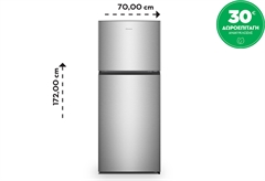 Hisense RT488N4DC2 Ψυγείο Δίπορτο