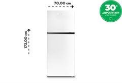 Hisense RT488N4DW2 Ψυγείο Δίπορτο