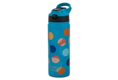 Μπουκάλι Θερμός Nava We Care 500ml Color Dots με Καλαμάκι