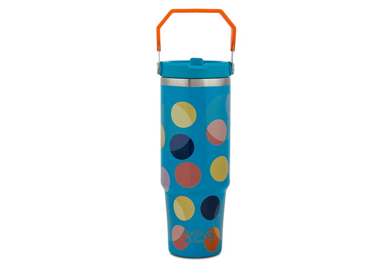 Μπουκάλι Θερμός Nava We Care 900ml Color Dots