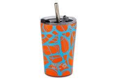 Ποτήρι Θερμός Nava We Care 350ml Blue Print