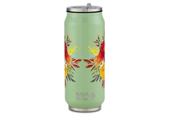 Ποτήρι Θερμός Nava We Care 500ml Green Floral
