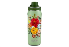 Μπουκάλι Θερμός Nava We Care 500ml Green Floral