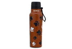 Μπουκάλι Θερμός Nava We Care 500ml Paw Prints με Καπάκι Ροής