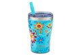 Ποτήρι Θερμός Nava We Care 400ml Cyan Floral
