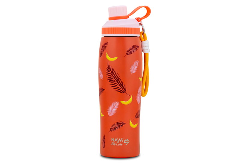 Μπουκάλι Θερμός Nava We Care 650ml Palm Banana
