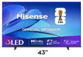 Hisense 43E7Q QLED 4K UHD Smart Τηλεόραση 43"