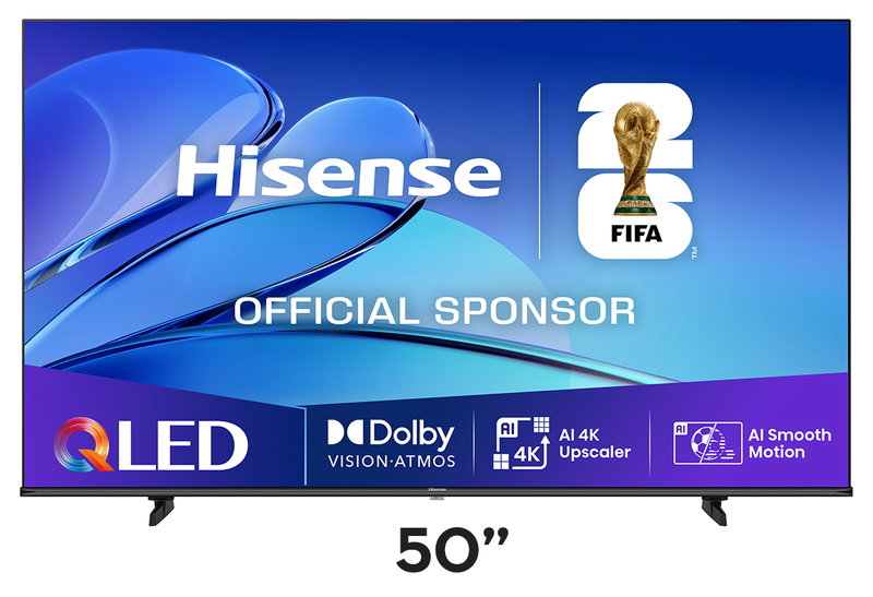 Hisense 50E7Q QLED 4K UHD Smart Τηλεόραση 50"
