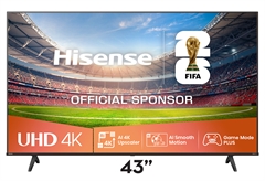Hisense 43A6Q 4K UHD Smart Τηλεόραση 43"