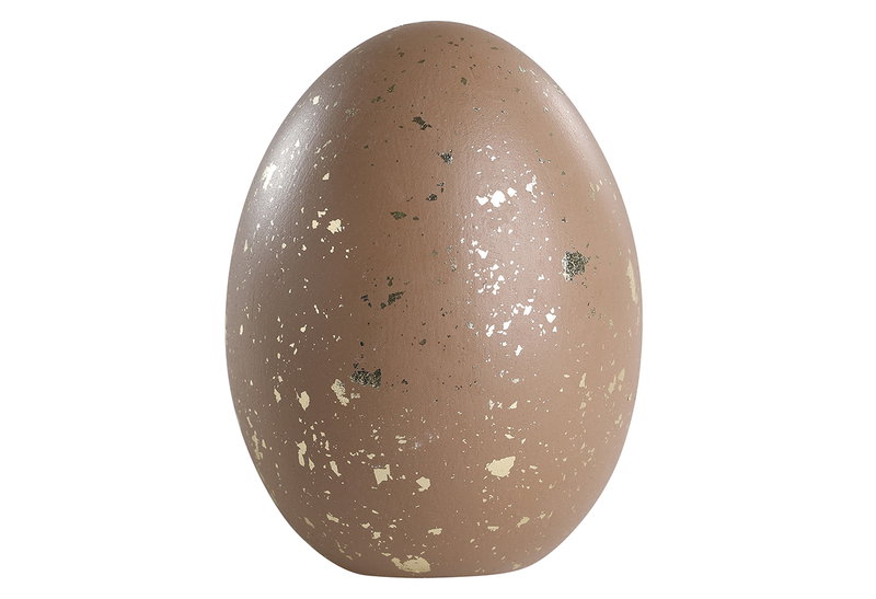 Διακοσμητική Φιγούρα Eglo Living Madiorano 9.5cm Ανοιχτό Καφέ