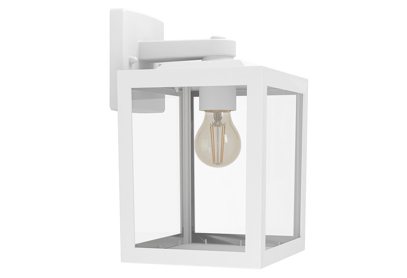 Φανάρι Απλίκα Eglo Lighting Olgiata-E Κάτω Δέσμη Λευκό E27