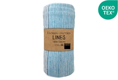 Ριχτάρι Ionion Lines 180x150cm Μπλε
