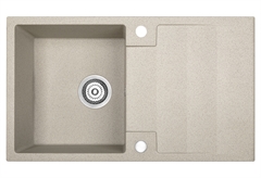 Σετ Νεροχύτης Paxton με Μπαταρία 76x44cm Μπεζ