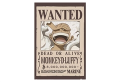 Αφίσα Maxi Poster One Piece Wanted Luffy 61x91.5cm