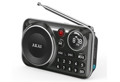 Φορητό Ραδιόφωνο Akai APR-500ΒΚ