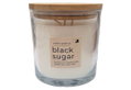 Αρωματικό Κερί Black Sugar 10x10cm σε Βάζο με Καπάκι