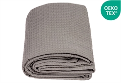 Κουβέρτα Πικέ Μονή Zakartex Ash Grey 240x160cm