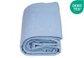 Κουβέρτα Πικέ Μονή Zakartex Ice Blue 240x160cm
