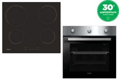 Candy Σετ Εντοιχισμού CH64CCB/4U2 & F IDC X602/CA