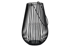 Φανάρι 35cm Matte Μαύρο