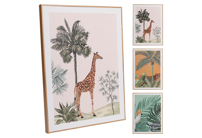 Κάδρο Jungle 38x28cm σε 3 Σχέδια