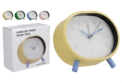 Ξυπνητήρι Pastels 12cm σε 4 Σχέδια