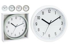 Ρολόι Τοίχου Φ20cm σε 4 Σχέδια