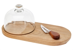 Σετ Πλατώ Τυριών 30x15cm Ακακία 3τμχ