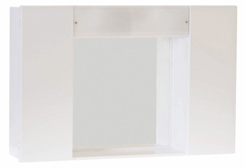Καθρέπτης Μπάνιου Begaplast με Ερμάριο 60x40cm με LED